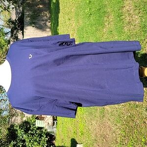 True Religion Graphic T-Shirt Size XXL Blue/White